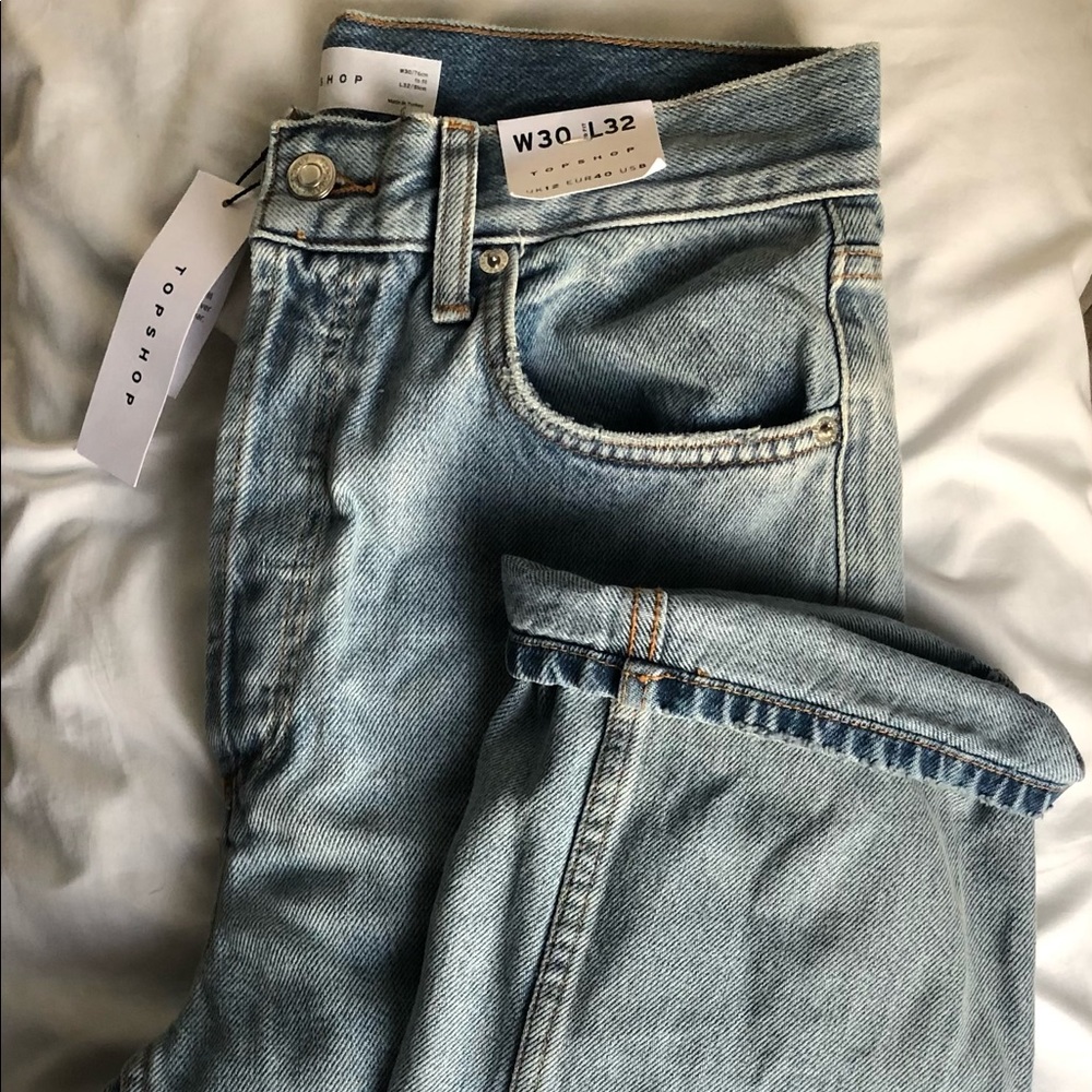 Topshop Editor High Waist Straight Leg Jeans [BRAND NEW WITH TAGS]